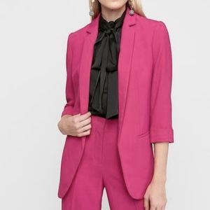 Bubblegum Pink Express boyfriend blazer size Medium